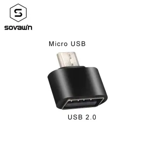 Micro USB Male To USB Female OTG Mini Adapter for Mobile Phones, Gamepads and more