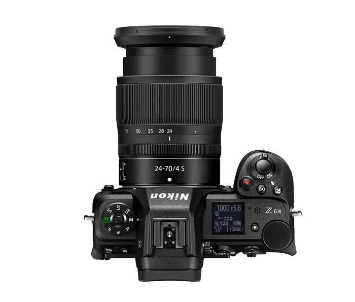 Nikon Z6 III Mirrorless Camera with 24-70mm f/4 S Lens Package