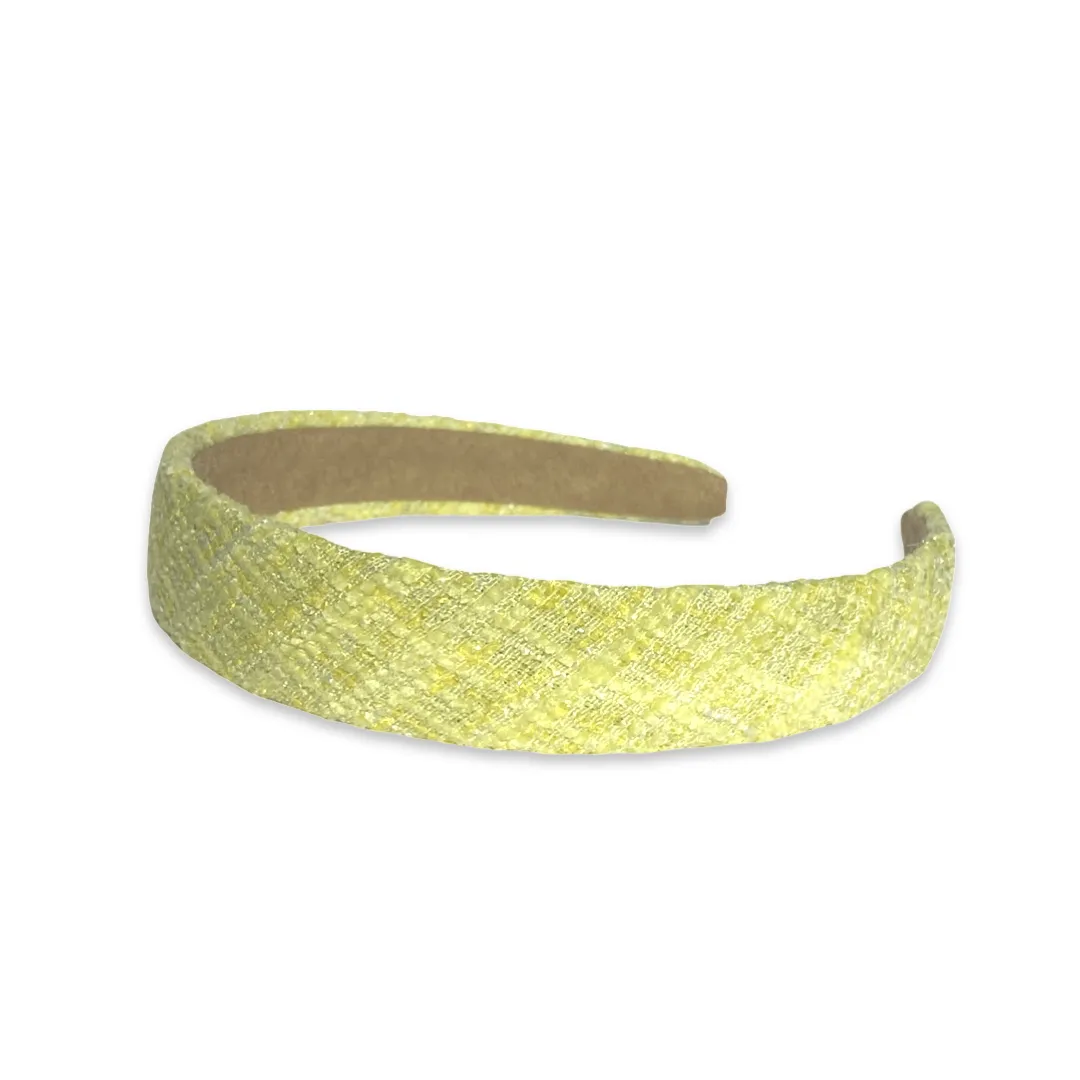 Noellery Handmade Tweed 0.5” Headband