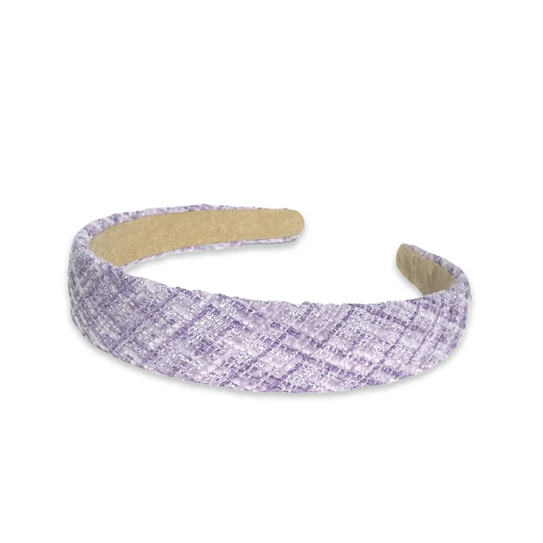 Noellery Handmade Tweed 0.5” Headband