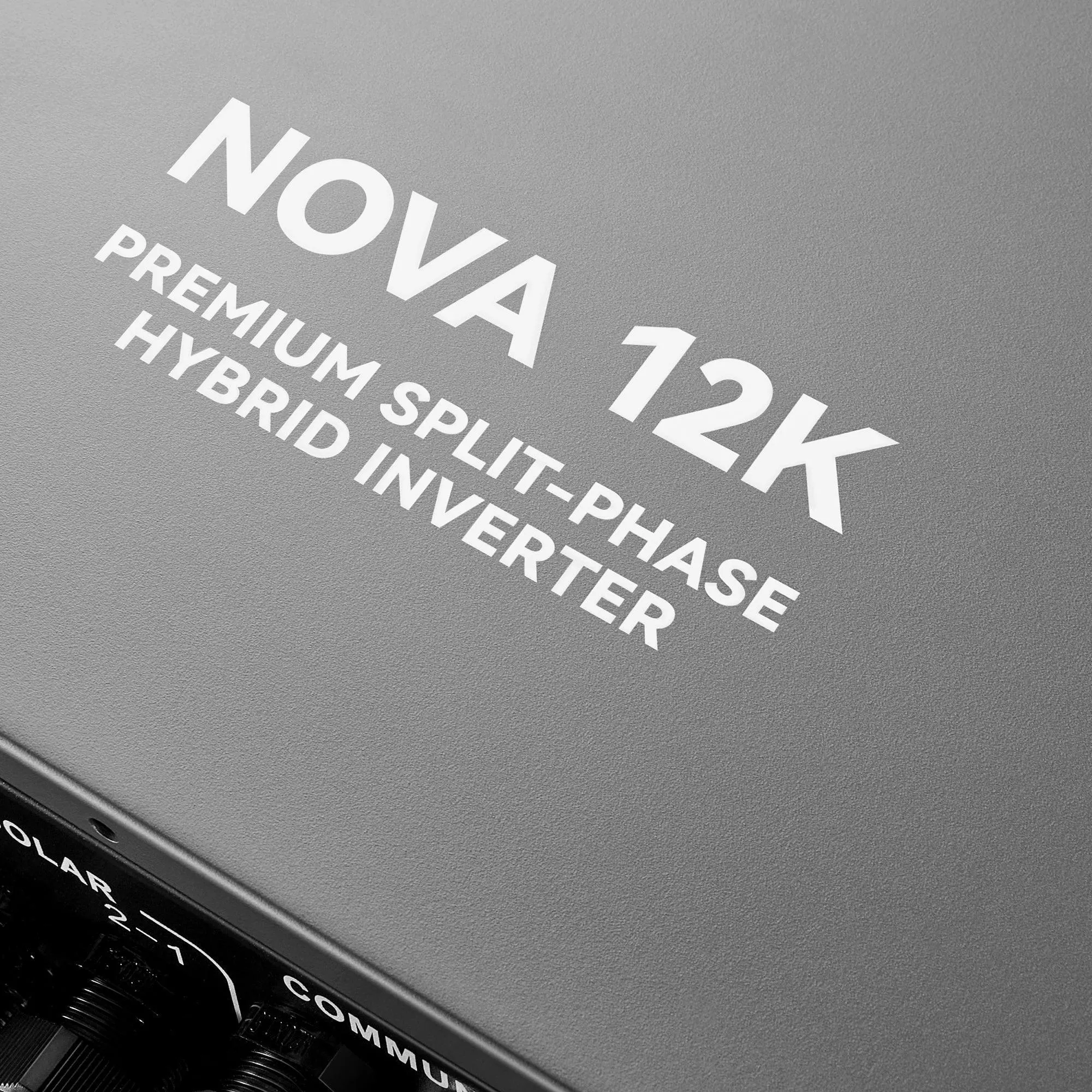 NOVA 12K | 12000 Watt 48V Split Phase Hybrid Inverter | 12000W PV Input, 10000W Continuous Output 120/240V | UL Certified