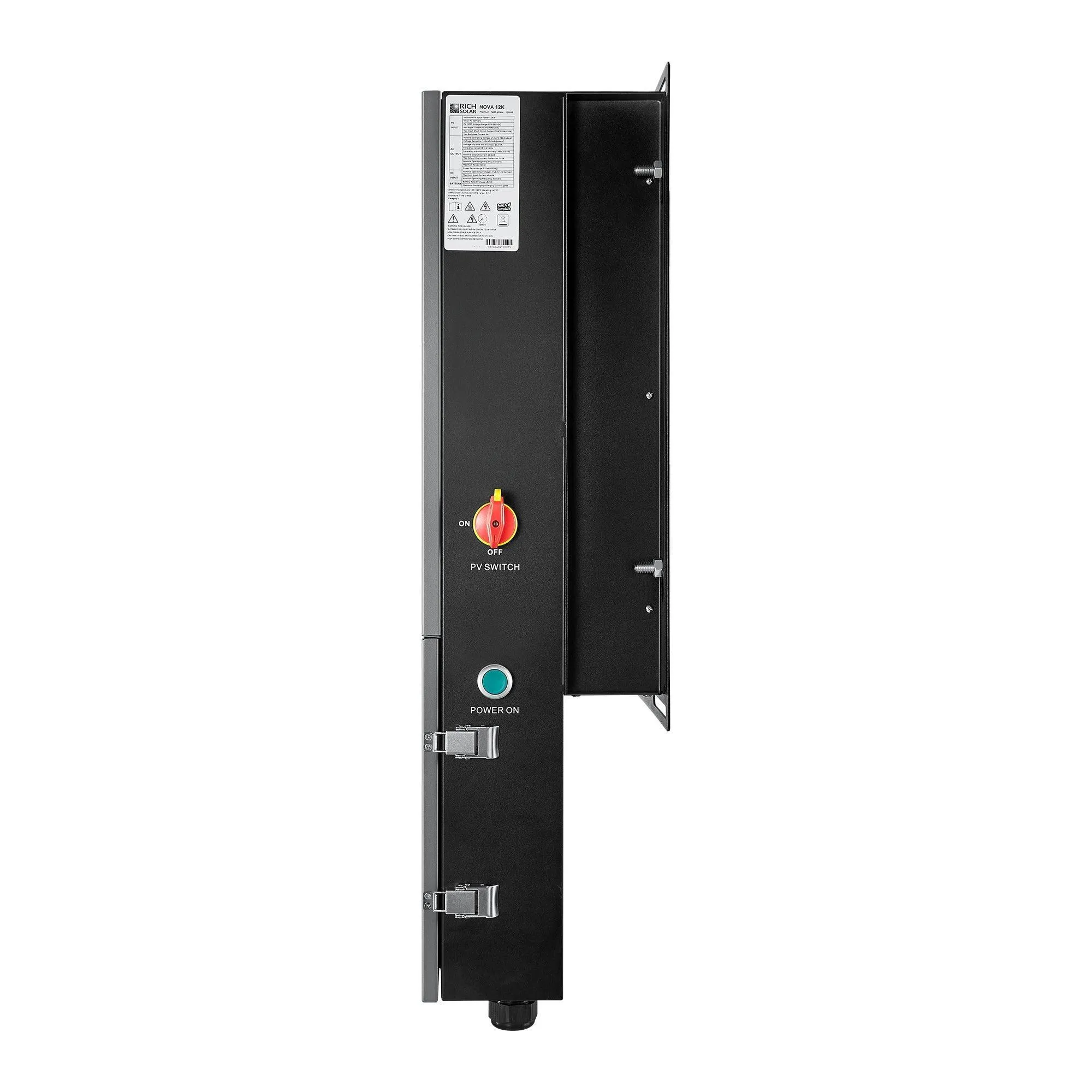 NOVA 12K | 12000 Watt 48V Split Phase Hybrid Inverter | 12000W PV Input, 10000W Continuous Output 120/240V | UL Certified