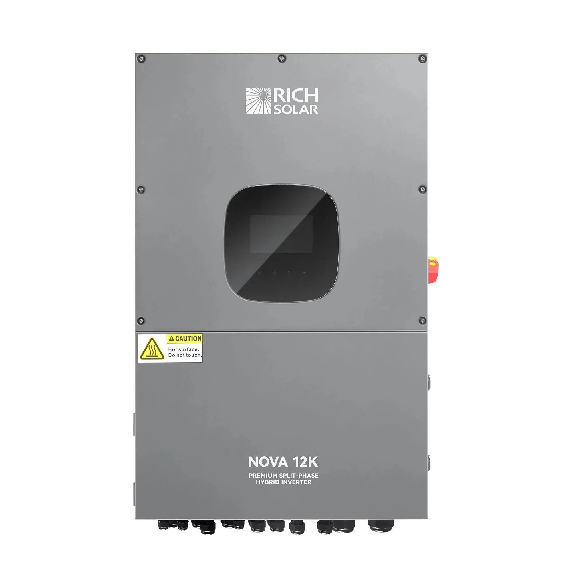 NOVA 12K | 12000 Watt 48V Split Phase Hybrid Inverter | 12000W PV Input, 10000W Continuous Output 120/240V | UL Certified