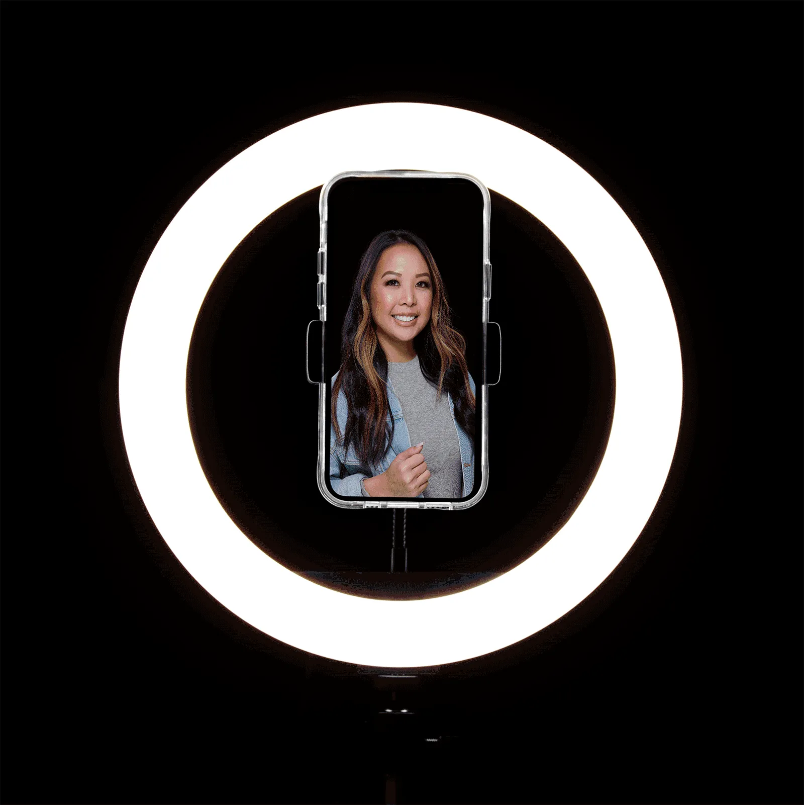 [OPEN BOX] LUMEE Studio 10   RGB Ring Light - Black