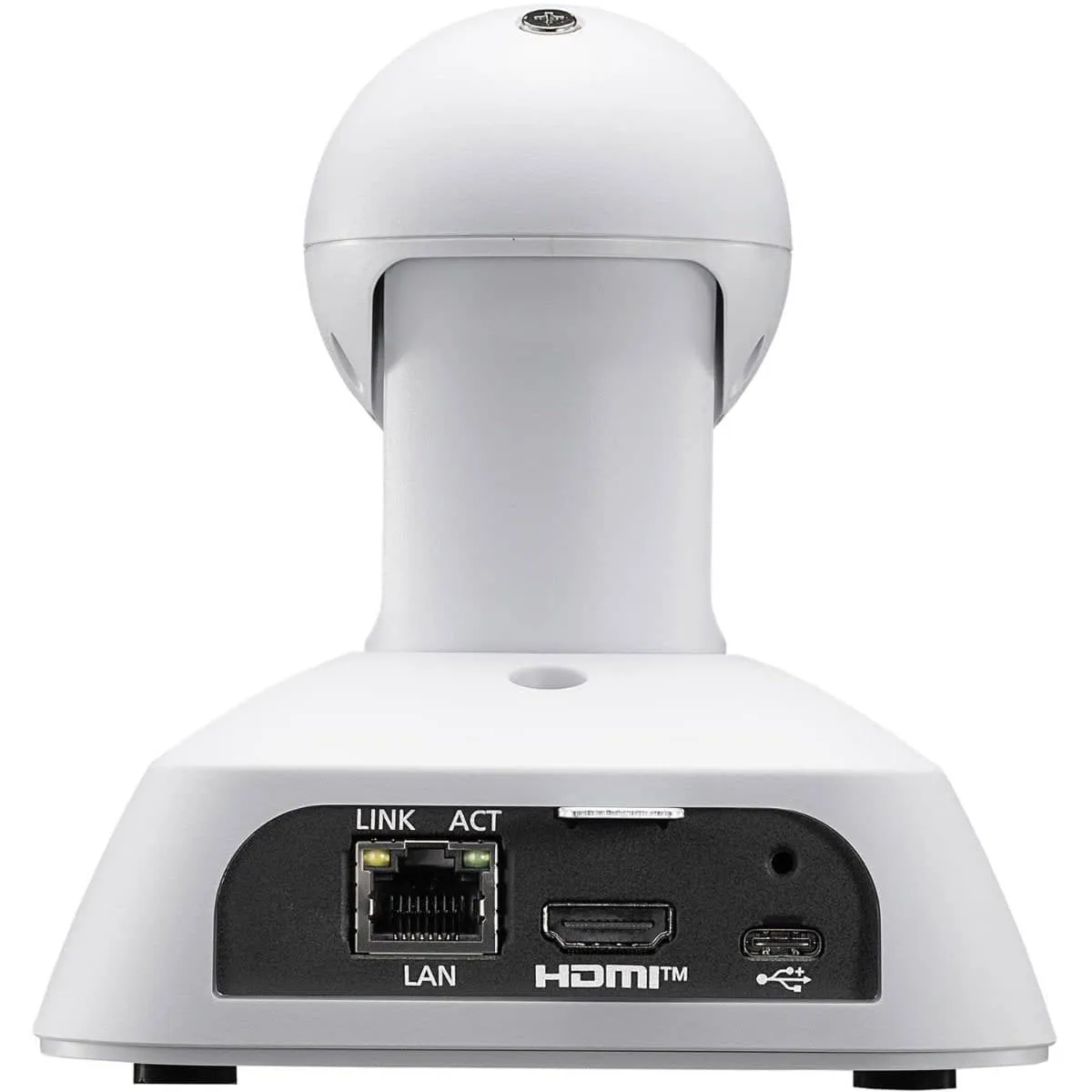 Panasonic Compact 4K PTZ, HDMI, USB, Streaming Camera (White)