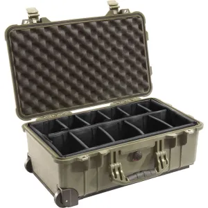 Pelican 1514 Carry On 1510 Case with Dividers (Olive Drab)