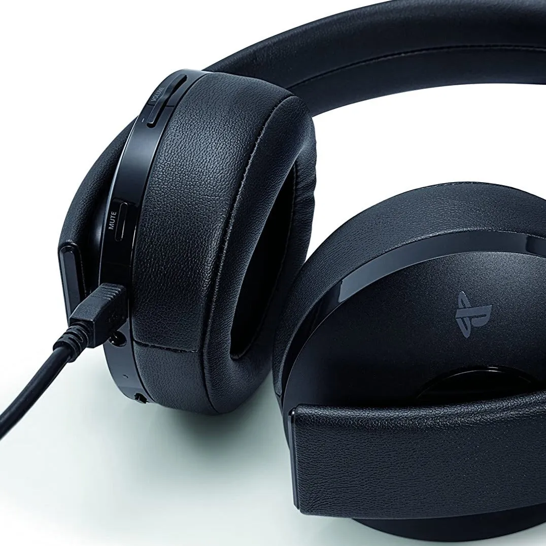 PlayStation 4 Gold Wireless Headset [Black]