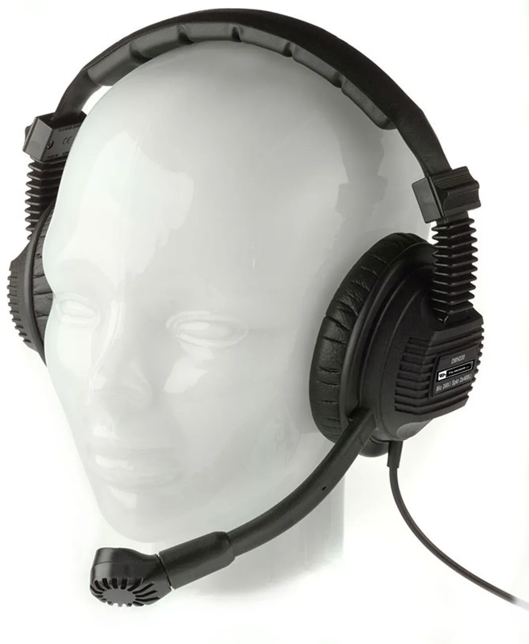 Pro Intercom DMH220 Super-Rugged Double-Ear Intercom Headset - 2 x 400 Ohm Speaker