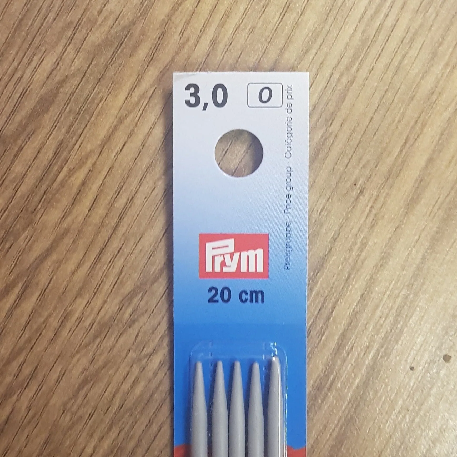 Prym Double Pointed Knitting Needles - 20cm