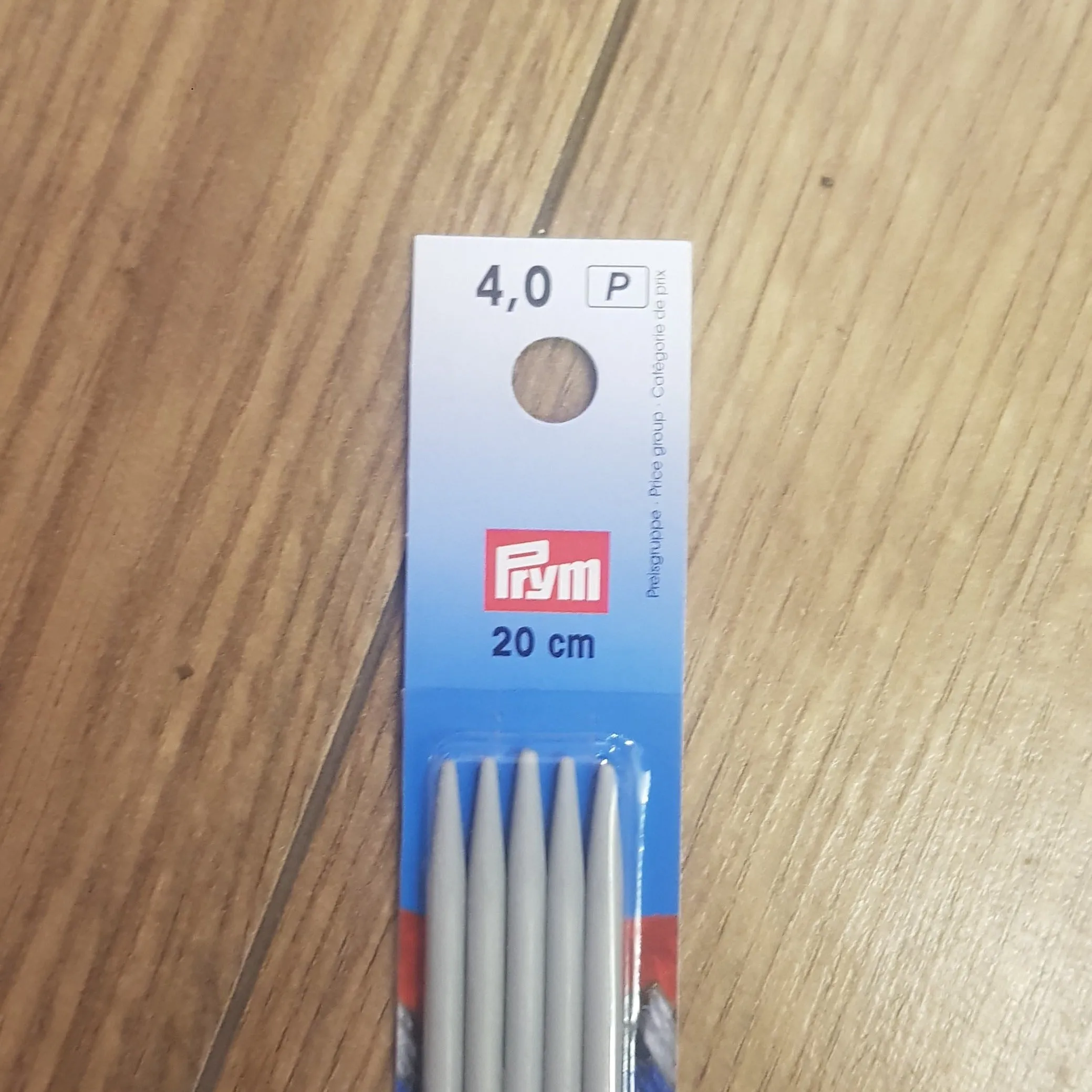 Prym Double Pointed Knitting Needles - 20cm