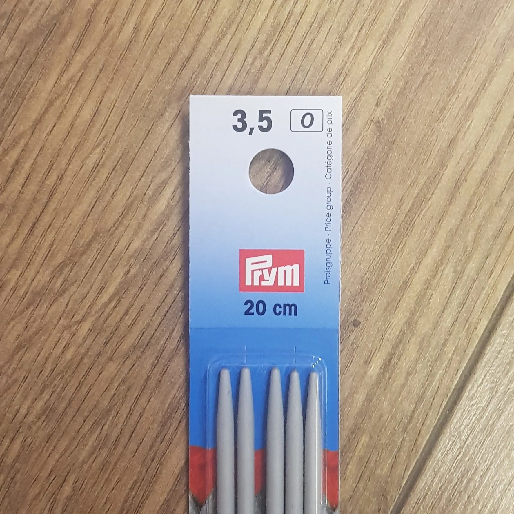 Prym Double Pointed Knitting Needles - 20cm