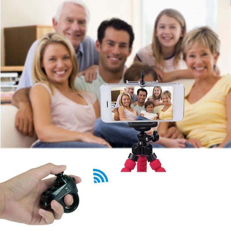 R1 Ring shape 3D Bluetooth 4.0 VR Controller Wireless Gamepad Joystick Gaming Remote Control for lOS and Android smartpho