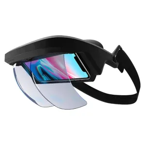 Smart AR Glasses 3D Video VR Headset Glasses for iPhone & Android 3D Videos and Games