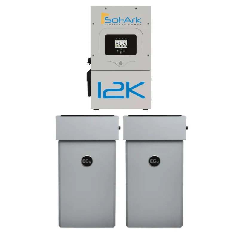 Sol-Ark 12K PowerPro ESS | 14.3kWh Lithium Wall Mount Battery   Hybrid Inverter Bundle | 10-Year Warranty