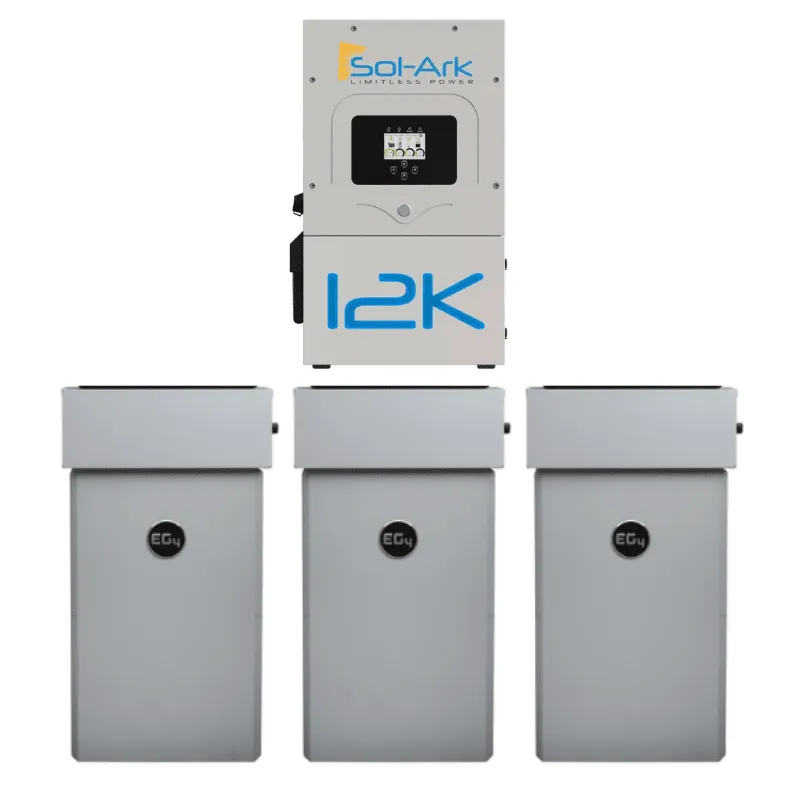 Sol-Ark 12K PowerPro ESS | 14.3kWh Lithium Wall Mount Battery   Hybrid Inverter Bundle | 10-Year Warranty