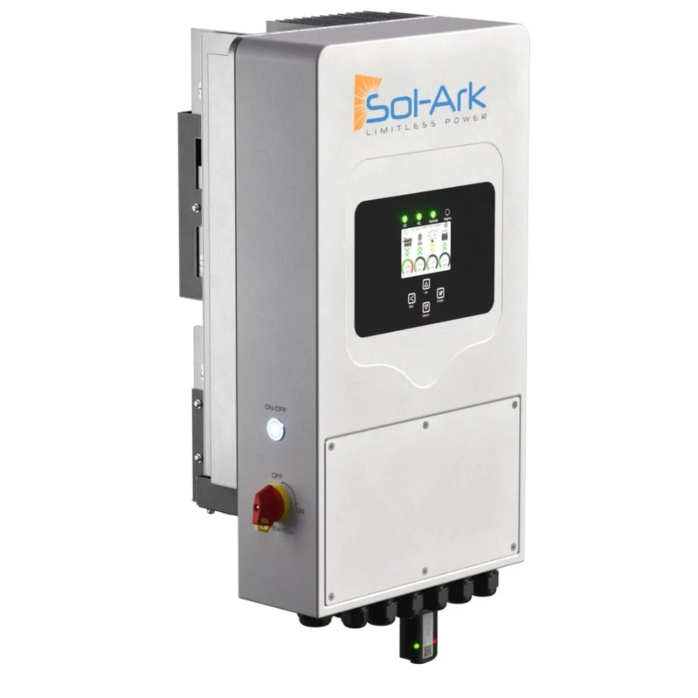 Sol-Ark 5K Single-Phase Hybrid Inverter | 5K-1P | 10 Year Warranty