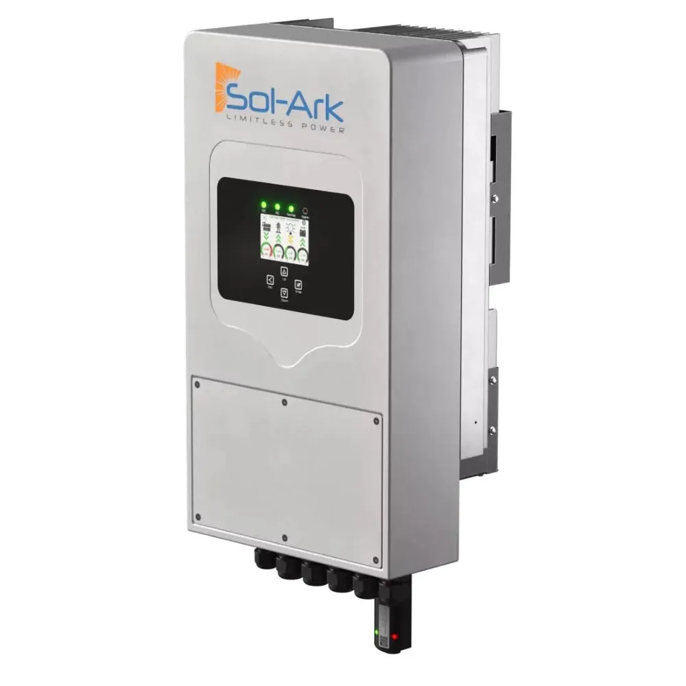 Sol-Ark 5K Single-Phase Hybrid Inverter | 5K-1P | 10 Year Warranty