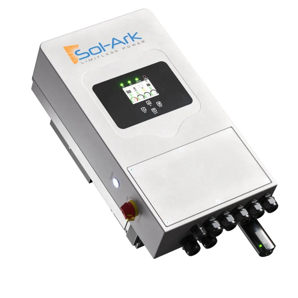 Sol-Ark 5K Single-Phase Hybrid Inverter | 5K-1P | 10 Year Warranty
