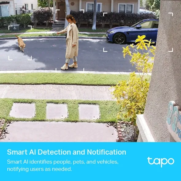 Tapo C420s2 V1 - 2 X Tapo C420 Cameras   Tapo H200 Hub - Network Surveillance Camera - Outdoor, Indoor - Dust Resistant