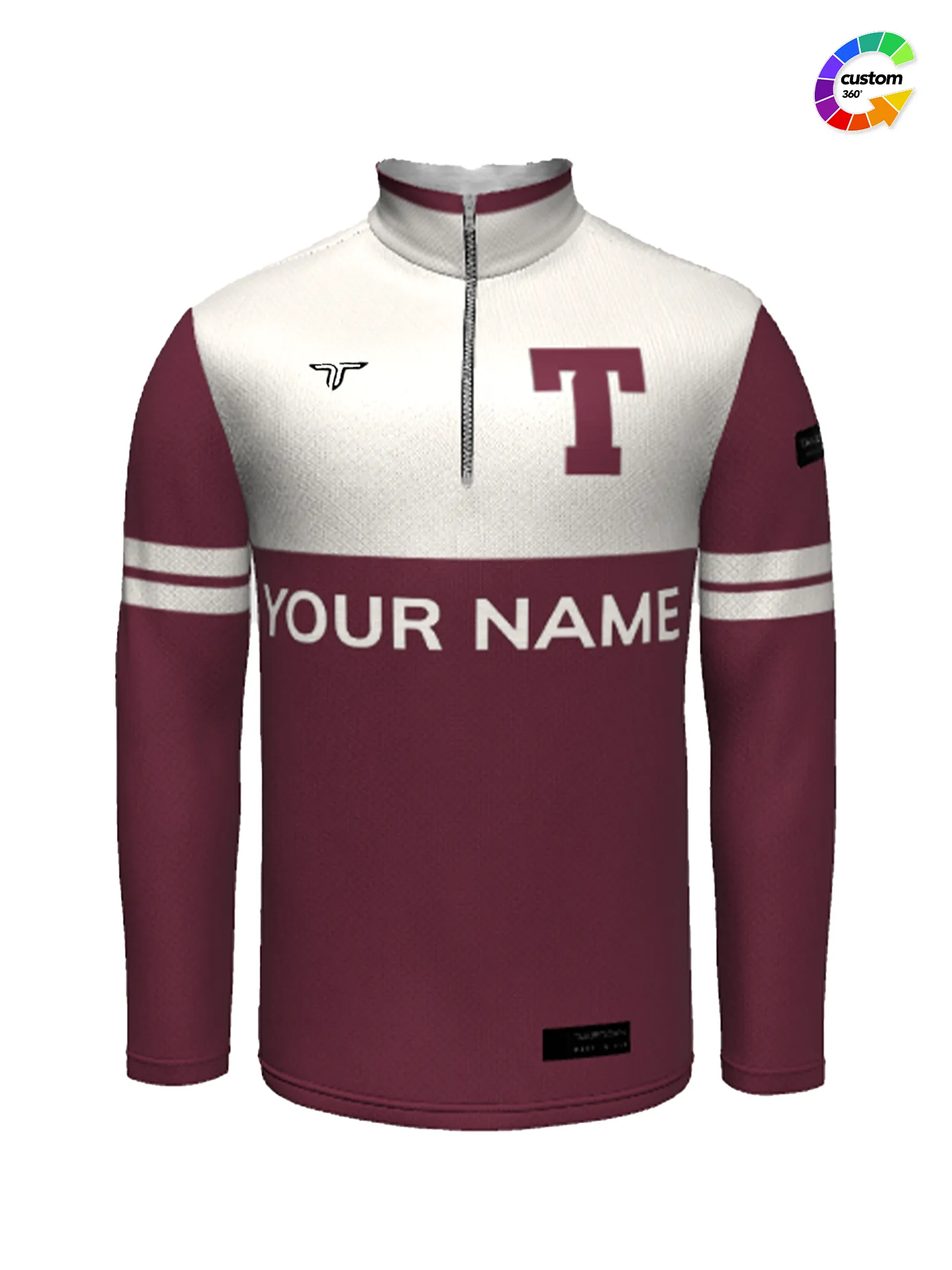 TD-QZ-008 360 Custom Quarter Zip