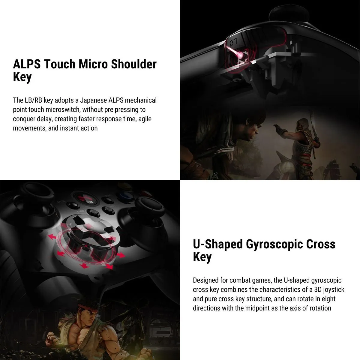 Tesery Wireless Gamepad for Tesla Model3/Y/X/S