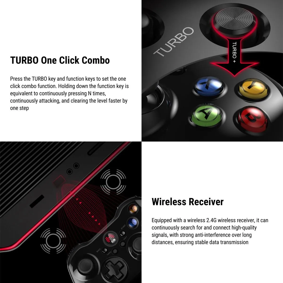 Tesery Wireless Gamepad for Tesla Model3/Y/X/S