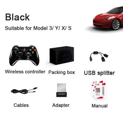 Tesery Wireless Gamepad for Tesla Model3/Y/X/S
