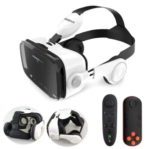 VR Glasses With Headset Stereo - Virtual Reality Kit